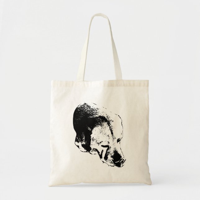 Errands with a Wink Tote Bag (Front)