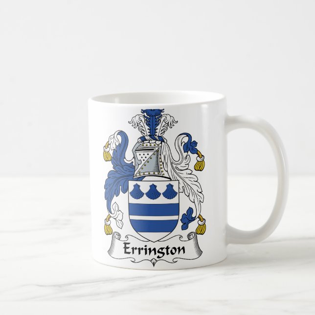 Errington Family Crest Coffee Mug (Right)