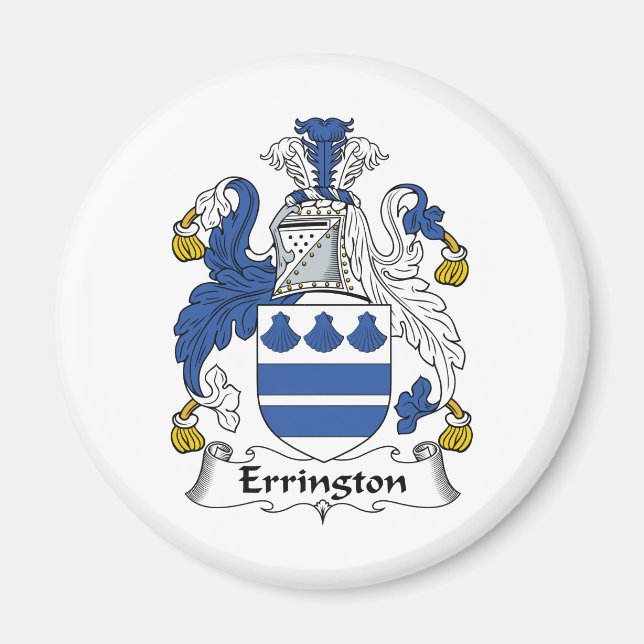 Errington Family Crest Magnet (Front)