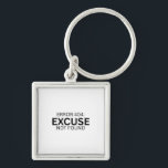 Error 404 Excuse Not Found Minimalist Typewriter  Key Ring<br><div class="desc">Carry the standard everywhere. A clear,  heavy-duty acrylic keychain featuring high-definition typewriter printing on both sides for a modern,  industrial look.</div>