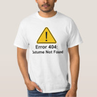Error 404 Halloween Costume Not Found