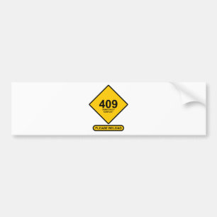 Error 409: Democracy Conflict Bumper Sticker