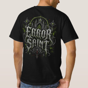 Error Saint Gothic Cyberpunk Front & Back Men's T-Shirt