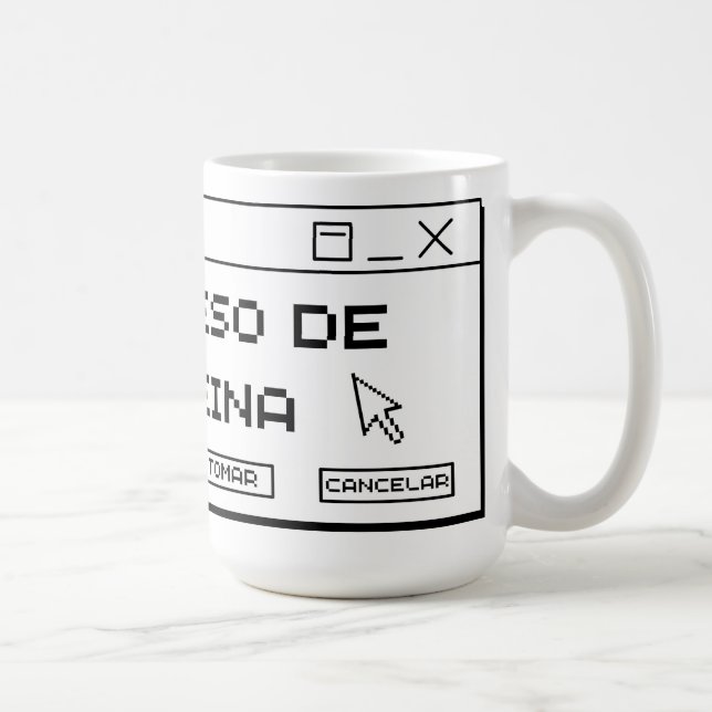 | ErrorCoffe - White Edition Coffee Mug (Right)