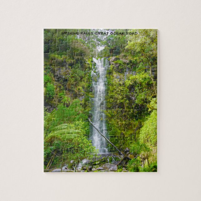 Erskine Falls Great Ocean Road Jigsaw Puzzle (Vertical)