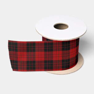 Erskine (Paton) Tartan Scottish Plaid Pattern Satin Ribbon