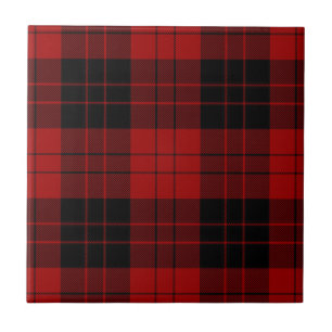 Erskine (Paton) Tartan Scottish Plaid Pattern Tile