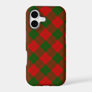 Erskine tartan red green plaid