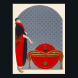 Erté - Emerald Eyes Poster<br><div class="desc">Erté - Emerald Eyes</div>