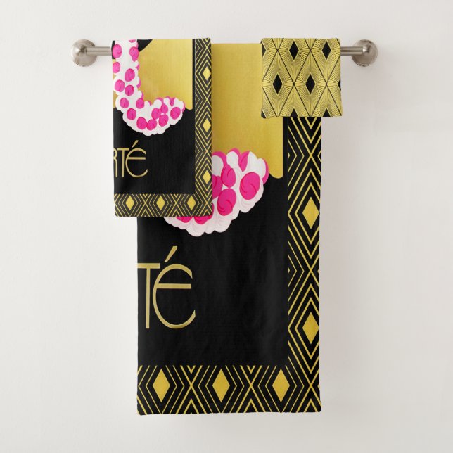Erte Fashion Bath Towel Set (Insitu)