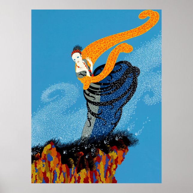 Erté - Summer Breeze Poster (Front)