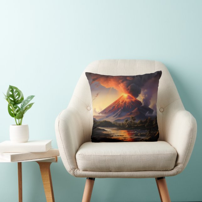 Erupting Volcano Cushion (Chair)