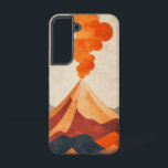 Eruption Energy Phone Case<br><div class="desc">A vibrant volcano bursts with life and colour, symbolising raw energy and transformation—bold, powerful, and artistic.</div>