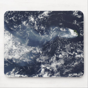 Eruption of Piton de la Fournaise, Reunion Isla Mouse Pad