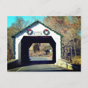Erwinna Covered Bridge Postcard