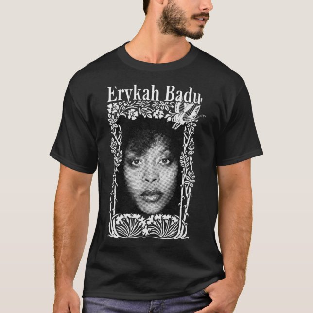 Erykah Badu - Black Rusty T-Shirt (Front)