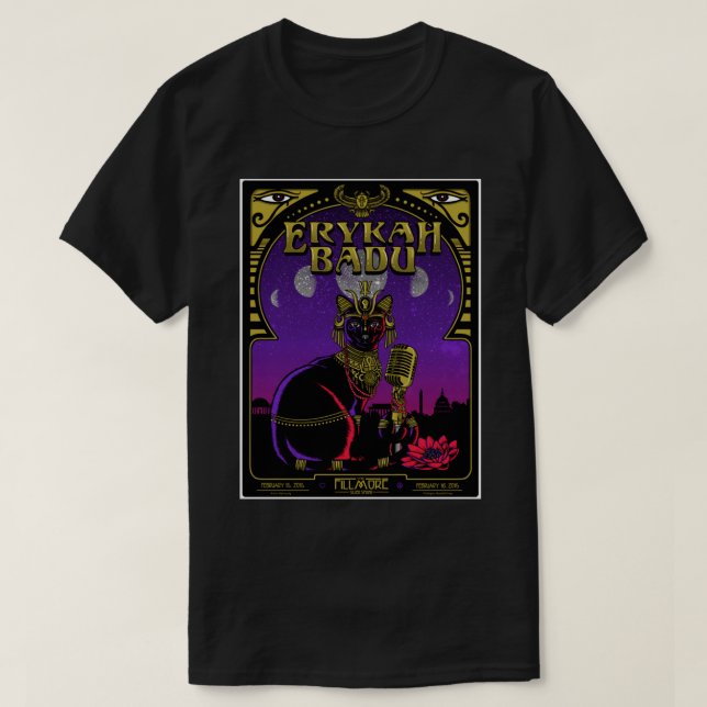 Erykah Badu Classic T-Shirt (Design Front)