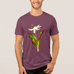 Erythronium Grandiflorum  Tri-Blend Shirt
