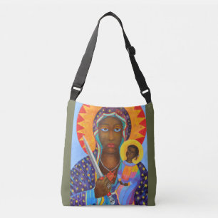 Erzulie Dantor Black Madonna Voodoo Lwa Crossbody Bag