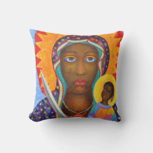 Erzulie Dantor Haiti Voodoo  Cushion