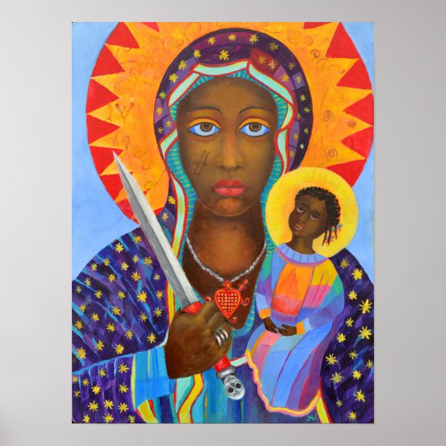 Erzulie Dantor Voodoo New Orleans Haitian Haiti Poster (Front)