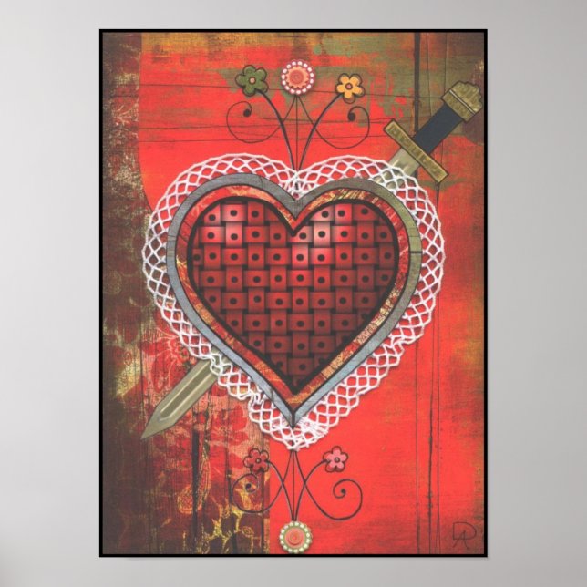 Erzulie Dantor's Vèvè Poster (Front)