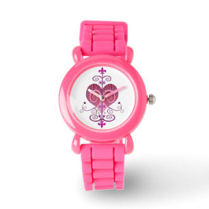 Erzulie Freda Pink Glitter Watch