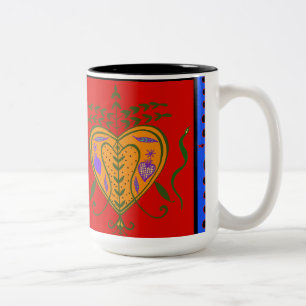 Erzulie Love Spirit Spell Two-Tone Coffee Mug