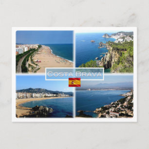 ES Costa Brava - Calella Beach -Tossa de Mar - Postcard