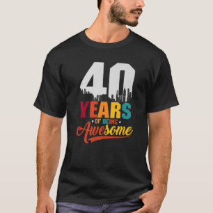Es Dauerte 40 Jahre 40Th Birthday Birthday Gift 19 T-Shirt