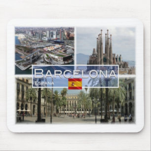 ES Espana - Spain - Barcelona - Sagrada Familia - Mouse Pad