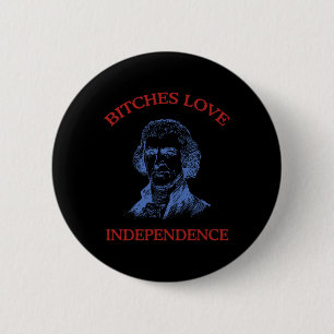 Es Love Independence  6 Cm Round Badge