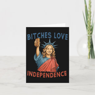 Es Love Independence Funny 4th Of July Patriotic Card