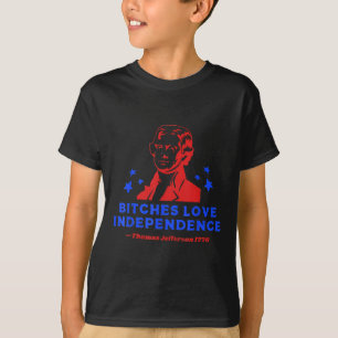 Es Love Independence Funny Founding Fathers T-Shirt