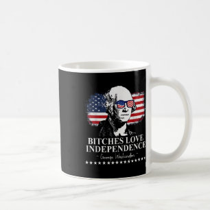 Es Love Independence George Washington 4th Of July Coffee Mug