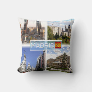 ES Madrid - Puerta de Europa - plaza de Castilla - Cushion