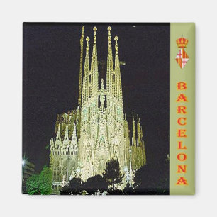 ES - Spain - Barcelona - Basilica Sagrada Familia Magnet