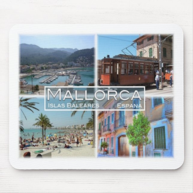 ES Spain - Espana - Balearic Islands - Mouse Pad (Front)