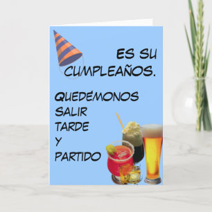 Es su cumpleaños. card