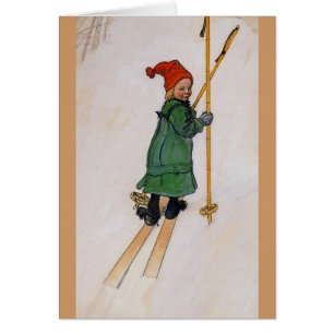 Esbjorn on Skis 1905