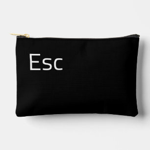 Esc (Escape) Computer Key  Accessory Pouch