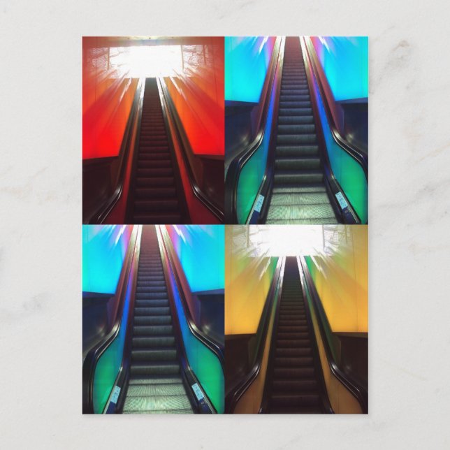Escalators Postcard (Front)