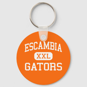 Escambia - Gators - High - Pensacola Florida Key Ring