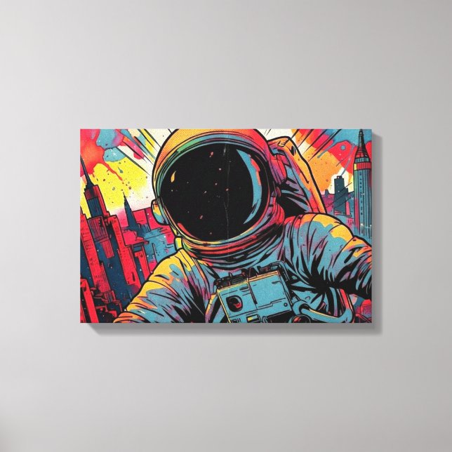 ESCAPE-8A CANVAS PRINT (Front)
