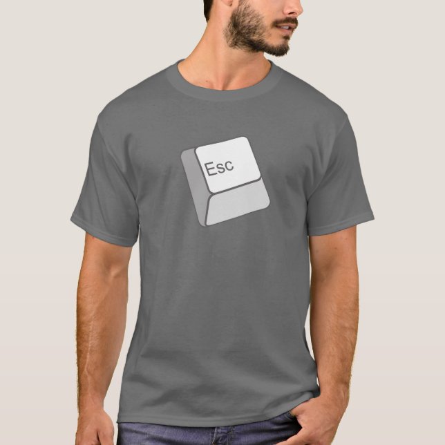 Escape Button T-shirt (Front)