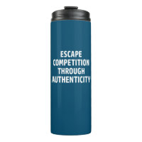 Escape Competition Through Authenticity