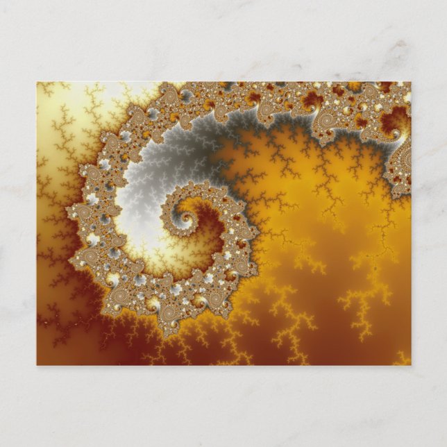 Escape - Fractal Postcard (Front)