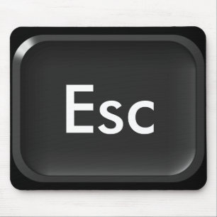 Escape Key Mouse Pad