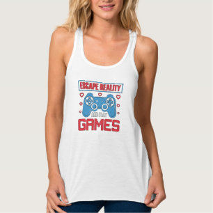 Escape Reality and Play Games   Video game Singlet