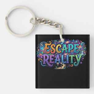 Escape Reality Dreamscape Graphic T-Shirt Key Ring